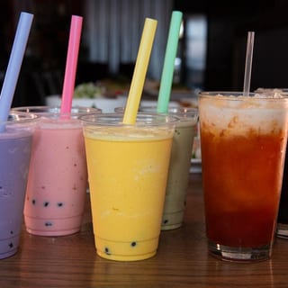 Green Apple Bubble Tea